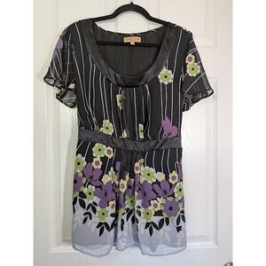 Notations Tunic Top Waist Belt size 2x